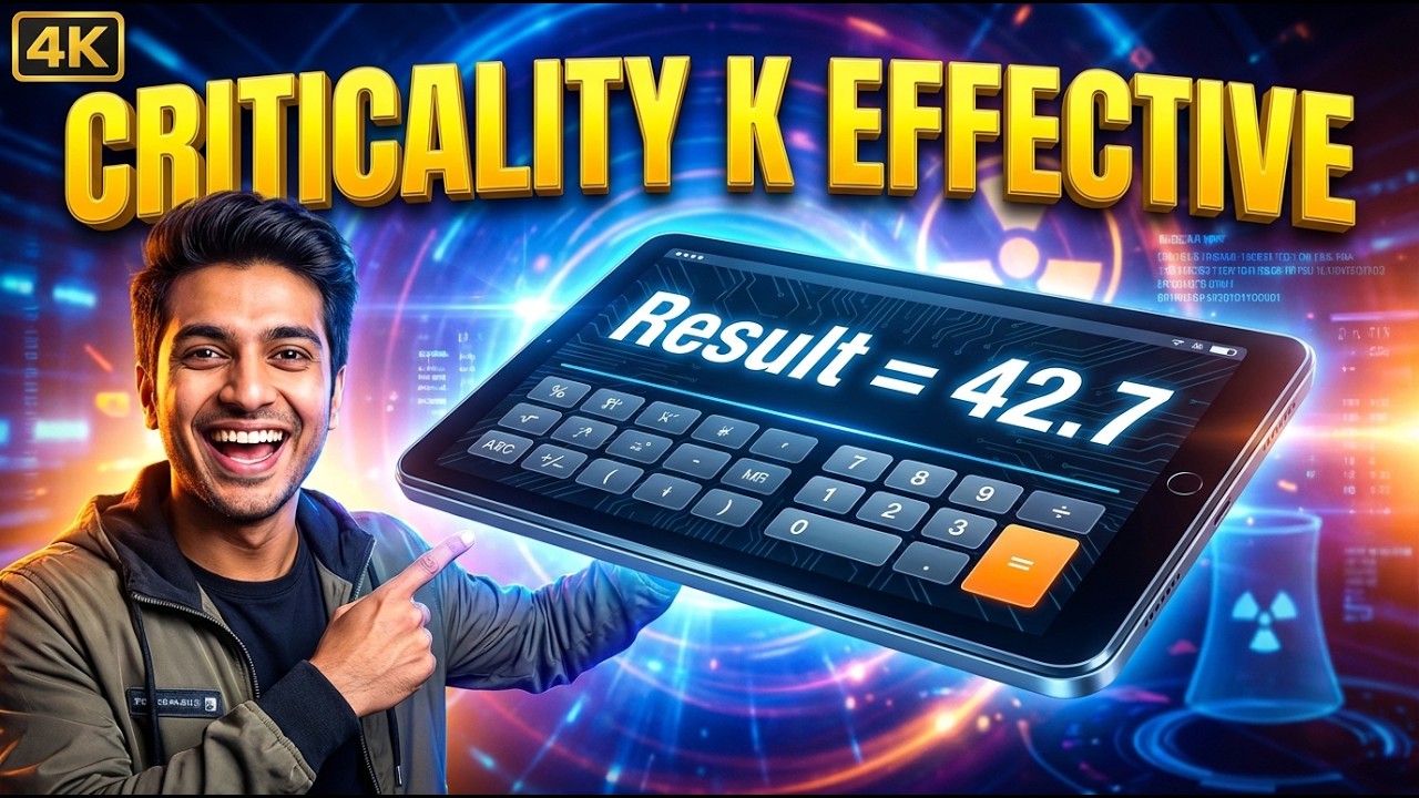 Criticality K Effective Interactive Calculator