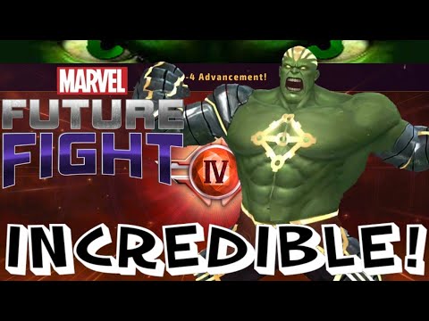 T-4 Hulk is ridiculous using a ctp of regeneration! Marvel Future Fight