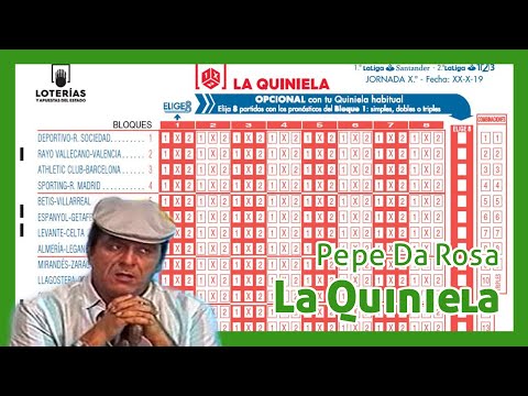 Pepe Da Rosa - La Quiniela 1❎2