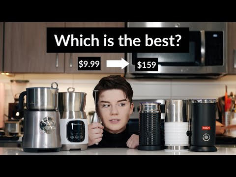 Six Milk Frothers At Six Different Price Points