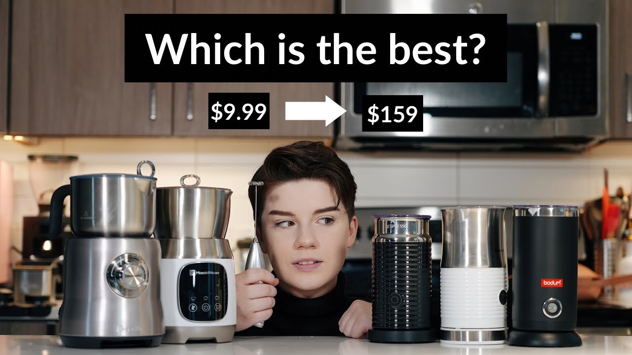 Six Milk Frothers At Six Different Price Points