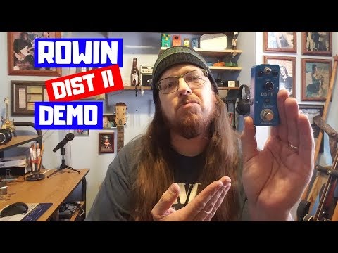 Rowin : DIST-II Distortion mini pedal, with 3 distortion modes - copy of DS-1/RAT, 2020s image 6