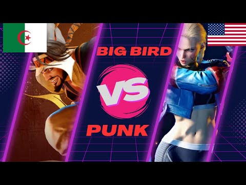 Street fighter 6 | BIG BIRD {Rashid} VS PUNK {Cammy} | EVO Grand Finals | SF High Lavel Gamepaly