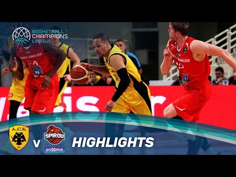 AEK v Proximus Spirou - Highlights - Basketball Champions League