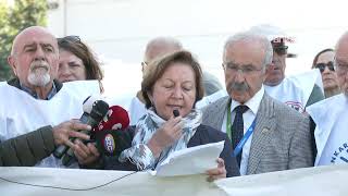 TTB, Sağlık Bakanlığı’nın önünde açıklama yapıyor #Canlı
