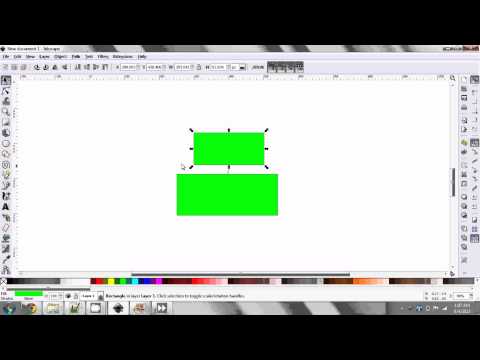 Inkscape Tutorial 9: Dropper tool, diagrams, grids, page layout,align tool
