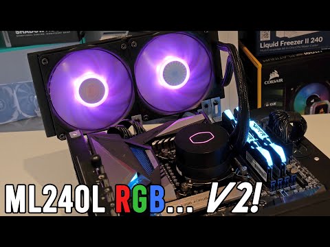 V2 Rgb 240 Cooler Master Cooler Master Masterliquid Ml240L V2 Rgb