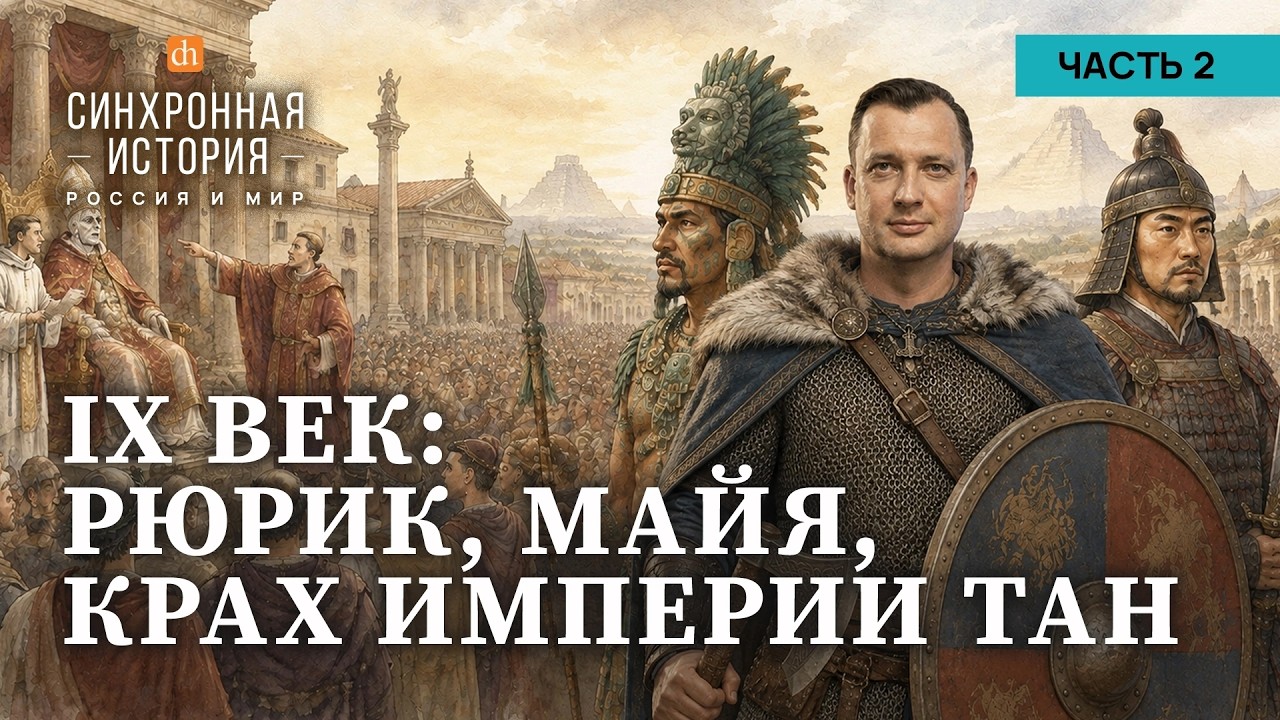 Рюрик, Майя, крах империи Тан. Синхронная история, часть 2 / Егор Яковлев