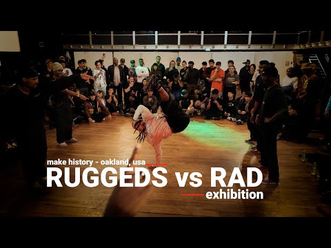 Ruggeds vs RAD // stance x MAKE HISTORY 2024 // exhibition - Oakland, California 4k
