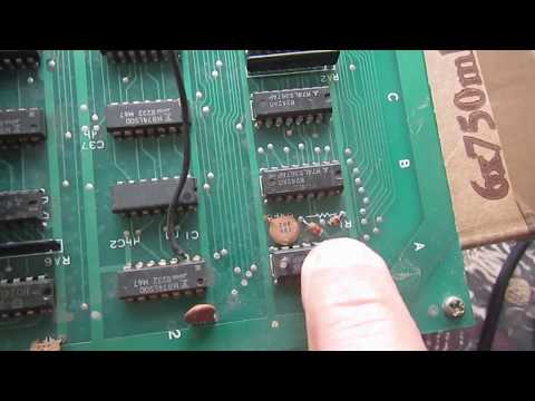 Gallag bootleg  (Galaga arcade) PCB repair pt. 1