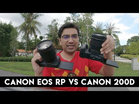 Canon EOS RP vs Canon 200D/SL2 Video & Photo Comparison - Is the RP worth the extra $1500?