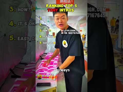 Ranking Top 5 TONY INTROS 🫣🙈 #tony #lcsign #funny #tonyfunny