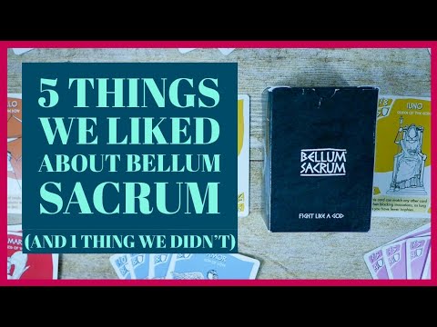 5 Things We Liked About Bellum Sacrum (and 1 thing we didn't)