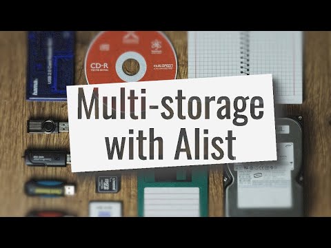 Alist, multi storage file sharing experience