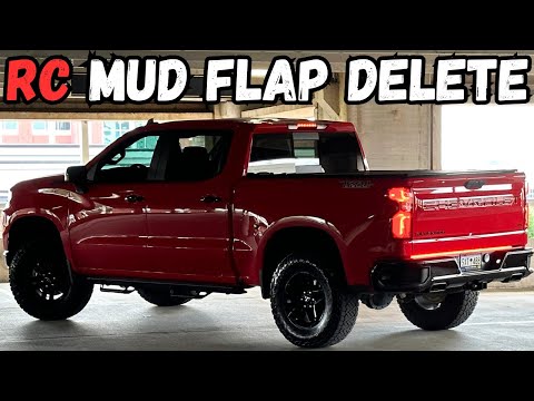 Silverado Mud Flap Delete | Perfect Truck Mod for a Better Stance!