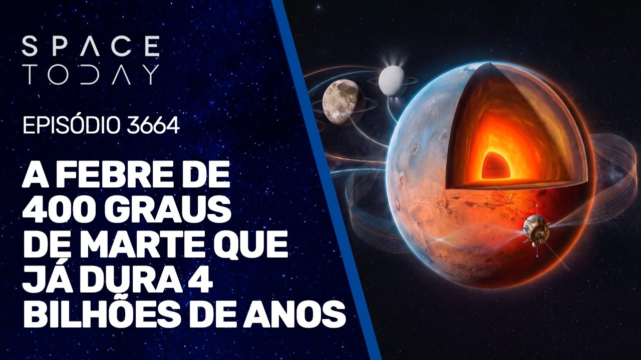 A FEBRE DE 400 GRAUS DE MARTE QUE JÁ DURA 4 BILHÕES DE ANOS!!!