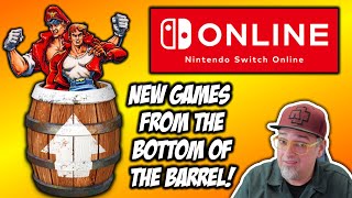 We Got A PROBLEM! Nintendo Scraping The Bottom Of The Barrel! New Switch Online Games!