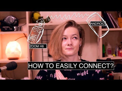 How to easily connect ZOOM H6 handy recorder to your smartphone