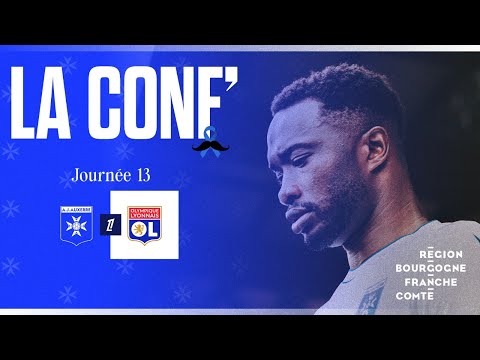 J13 - The press conference of Christophe Pelissier and Sinaly Diomandé before AJA-OL