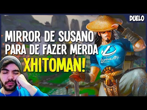 Jogando mirror e fazendo altas merd@s | SUSANO (Ranked Duel Smite Brasil)