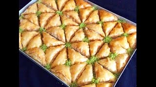 Tereyağlı ,Cevizli, El Açması Baklava Evde Nasıl Yapılır ?