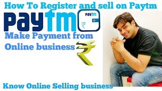 Sekho! How To Register And Sell Products  in PayTm in Hindi By Tech Aariz techaariz