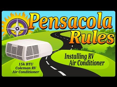 Installing Coleman Mach RV Air Conditioner