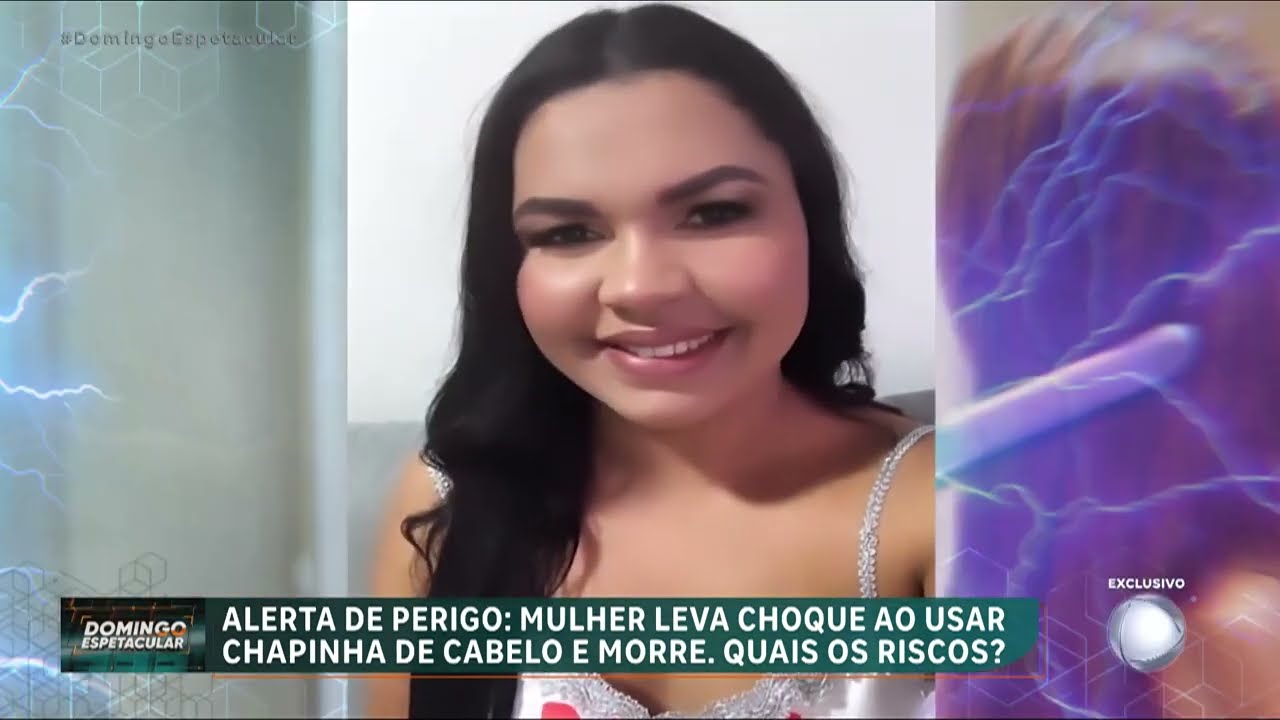 Alerta: Mulher morre após levar choque ao usar chapinha de cabelo