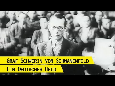 Graf Schwerin von Schwanenfeld bleibt standhaft vor Roland Freisler