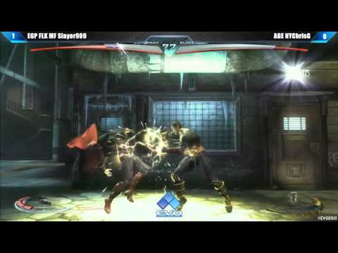 Injustice EGP FLK Slaver909 vs AGE NYChrisG - EVO 2013 Top 8