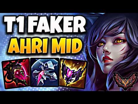 T1 Faker Ahri vs Mel [ MID ] Korea Grandmaster 1079 LP | Patch 26.3