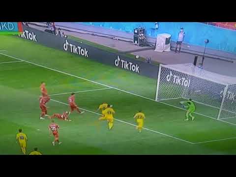Alioski goal Ukraine vs North Macedonia 2:1