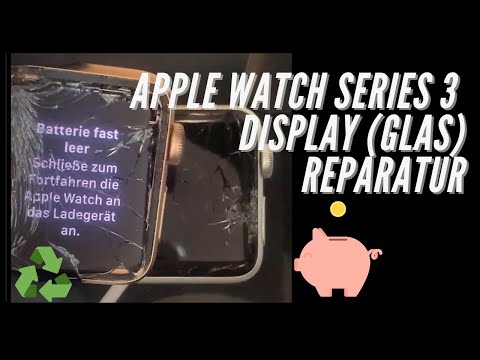 Apple Watch Series 3 38 / 42 mm Display Glas Touch Wechseln Tauschen Apple Watch Series 3 Reparatur