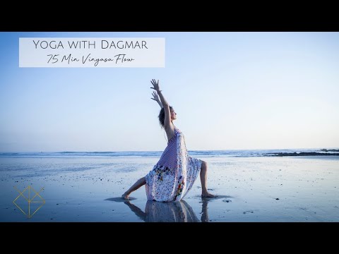 75-Minute Vinyasa Flow: Energizing Twist Into Balance | Yoga for Spine Mobility & Inner Light