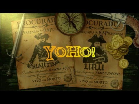 RAPiratas (YO HO) - RAPrimata´s - Prod. Dj Samu (Lyric Vídeo)