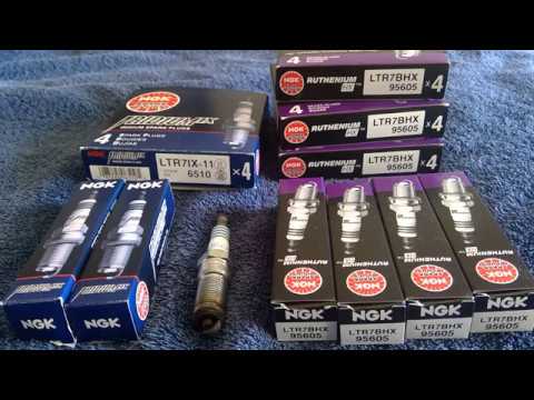 NGK Ruthenium Colder Spark Plug Ford Fusion Sport V6