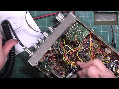 Fidelity CB2000FM CB27/81 UK FM CB radio - No TX audio repair & alignment.