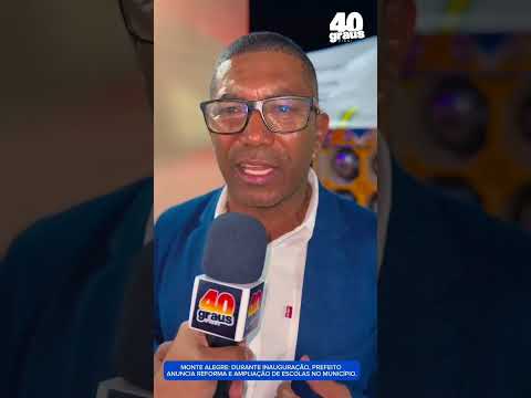 Prefeito Dijalma Mascarenhas anuncia reformas e ampliações de escolas em Monte Alegre do Piauí