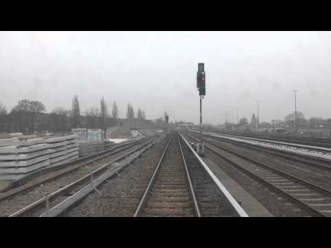 Führerstandsmitfahrt S-Bahn Berlin Leerfahrt BR 485 von Südkreuz nach Hermannstrasse in 4K