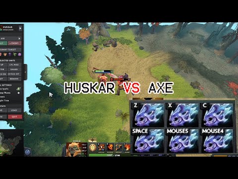 HUSKAR VS AXE | NO ITEM & FULL MOON SHARD