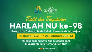 Download lagu [LIVE} Tahlil dan Tasyakuran HARLAH NU Ke-98 || PCNU Kabupaten Nganjuk mp3
