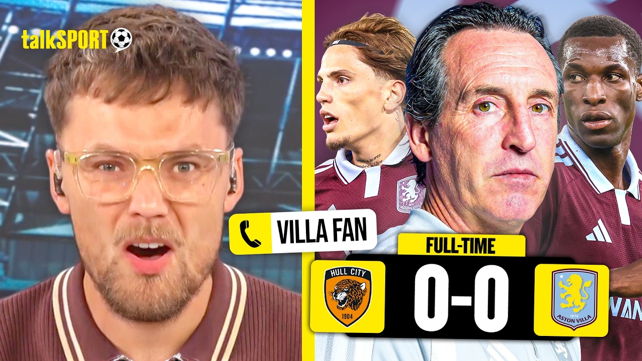 "HE HAS TO WALK!" Aston Villa Fan FURIOUS after Goalless Draw against Hull City!