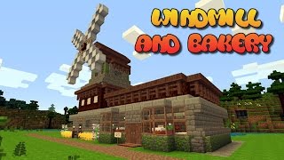 Windmill & Bakery (Minecraft Build)