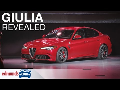 2017 Alfa Romeo Giulia Quadrifoglio North American Premiere - Los Angeles Auto Show