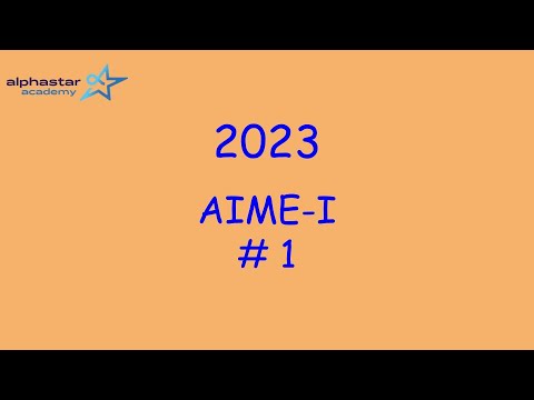 2023 Aime I 1