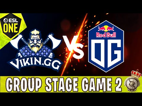 OG VS VIKING GG [GAME2] - ESL GERMANY 2020 EPIC TEAM FIGHTS DOTA 2 PRO REPLAY