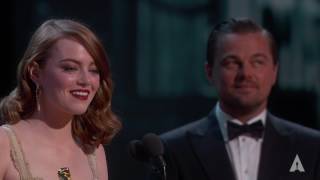 Emma Stone wins Best Actress | 89th Oscars (2017)
