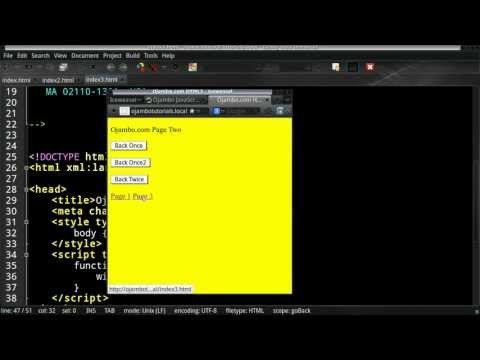 Cover For Ojambo - JavaScript Back Method Video 0062