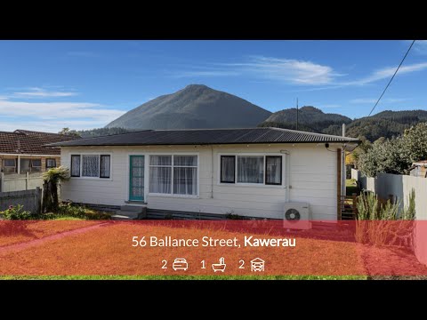 56 Ballance Street, Kawerau, Whakatane, Bay of Plenty, 2房, 1浴, 独立别墅
