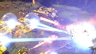 Imperial Fists vs Orks - Elite Mod and Popcap Mod - Warhammer 40K Dawn Of War 2 Retribution